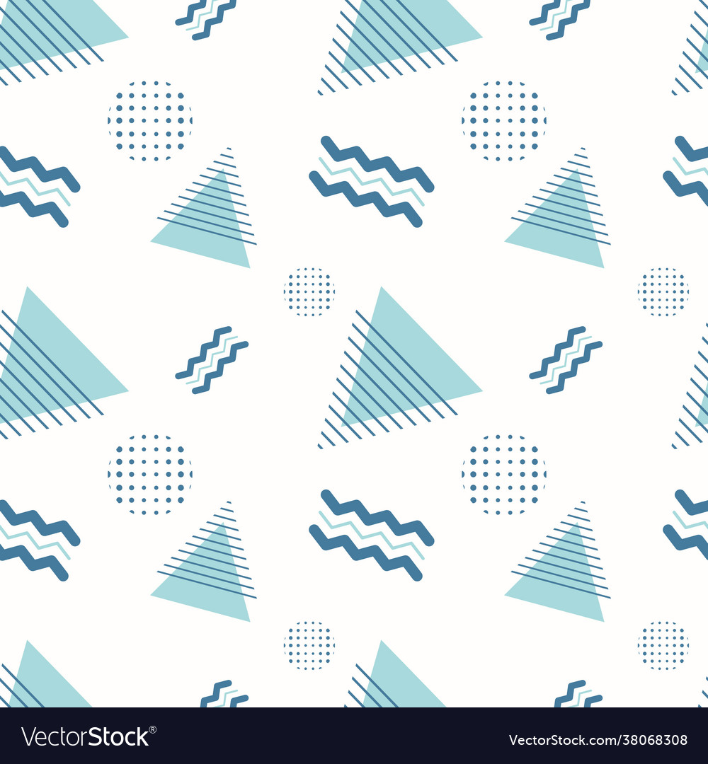 Abstract seamless geometric pattern background vector image Abstract seamless geometric pattern background