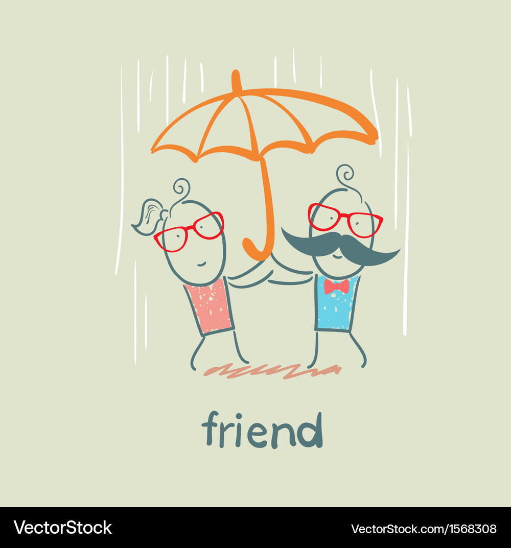 Friend Royalty Free Vector Image - VectorStock