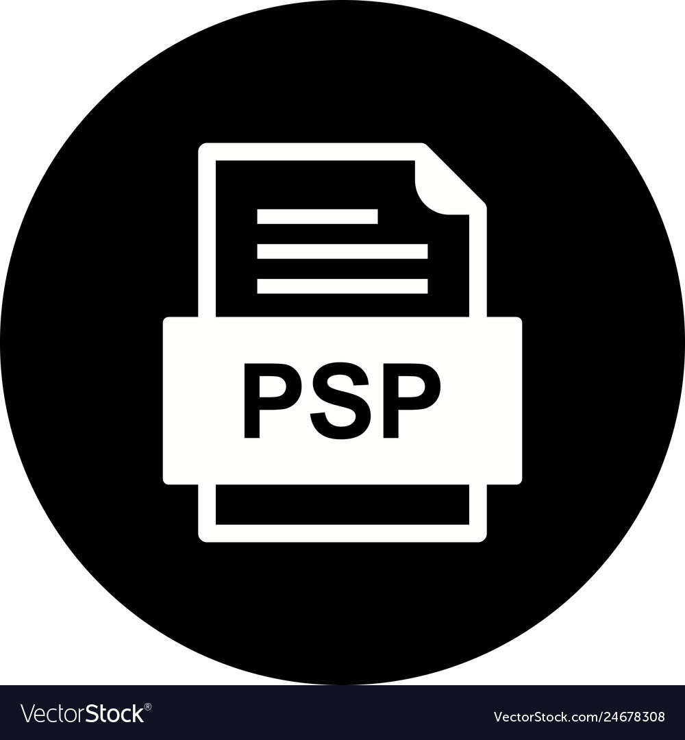 Psp file document icon