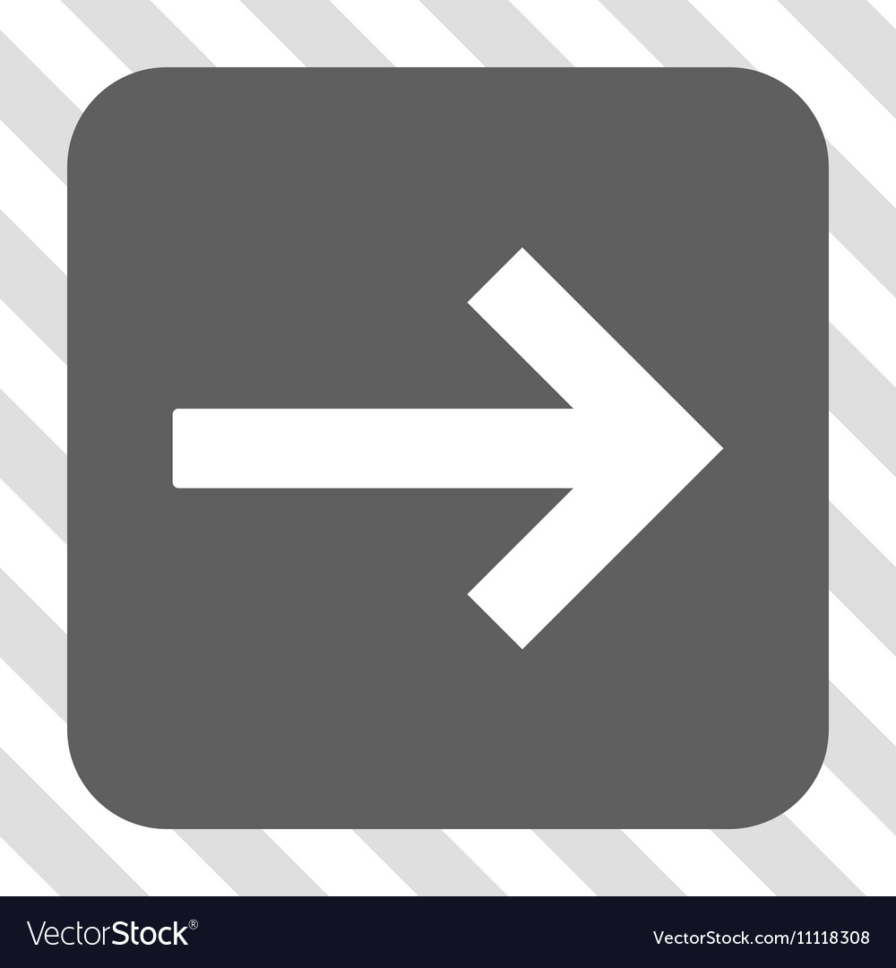 Right arrow rounded square button