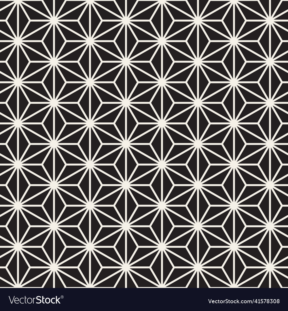 Seamless pattern repeating geometric elements vector image Seamless pattern repeating geometric elements