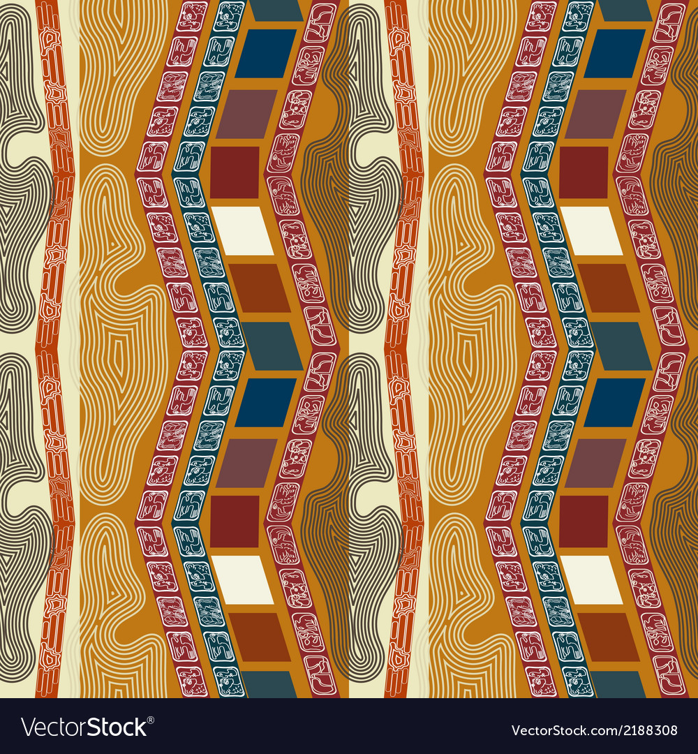 Seamless texture with abstract elements