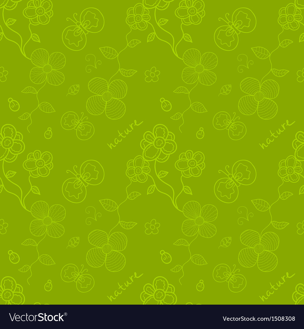 Spring time seamless pattern