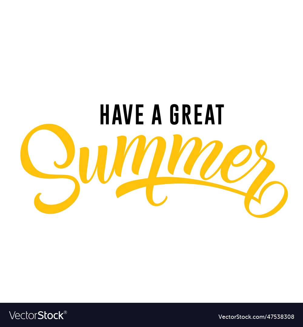 Summer Seasonal Greeting Card