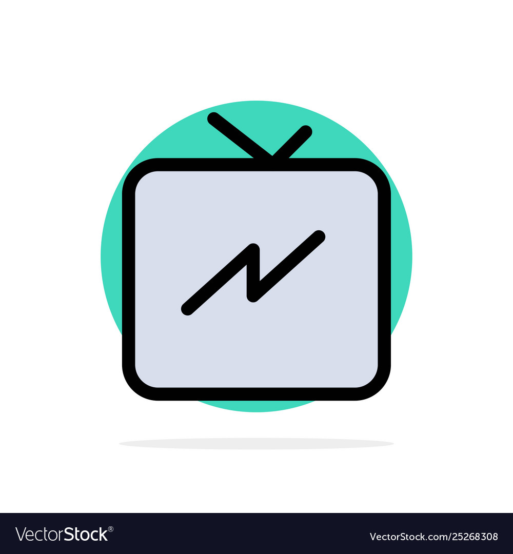 Twitter power refresh abstract circle background