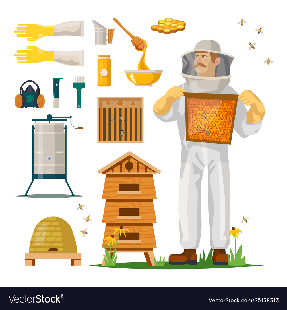 Beekeeper Vector Art, Icons, and Graphics for Free Download