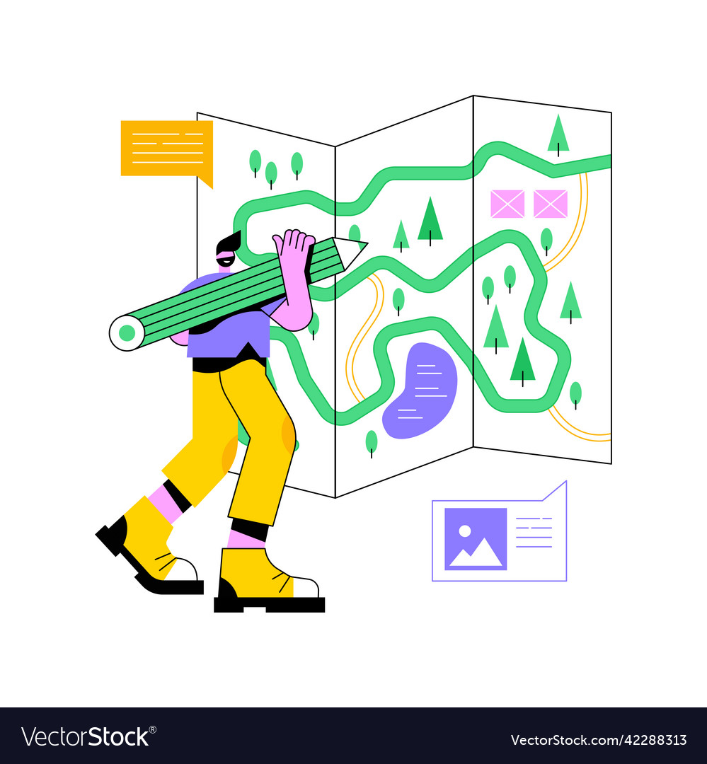 Area management abstract concept vector image Area management abstract concept