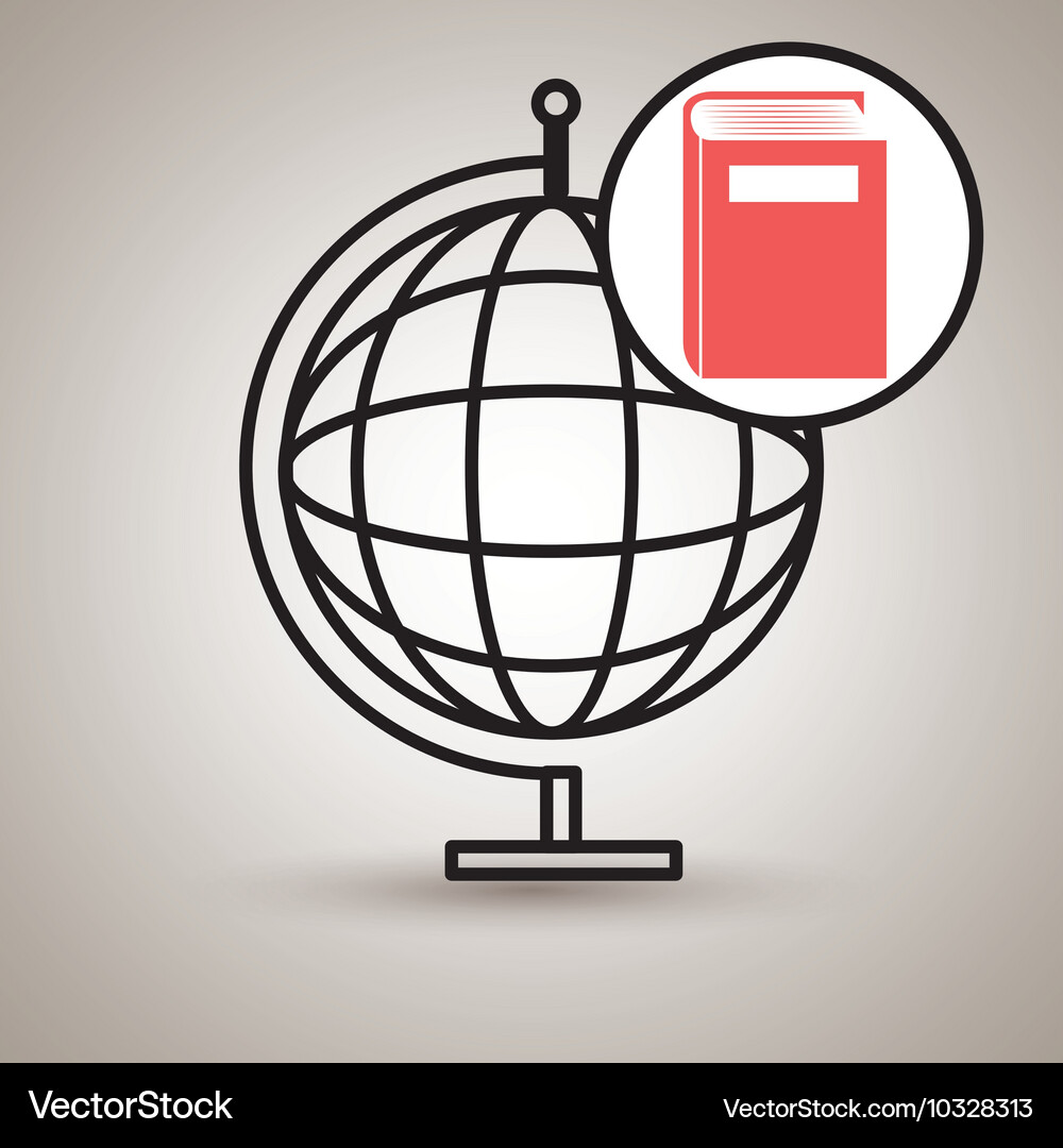 Book literature library icon Royalty Free Vector Image