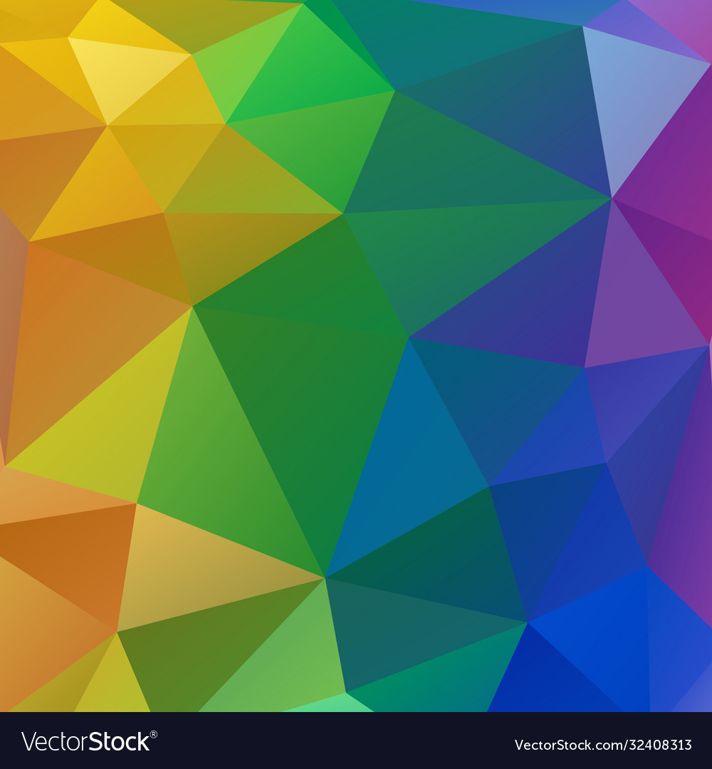 Colorful triangular geometric pattern