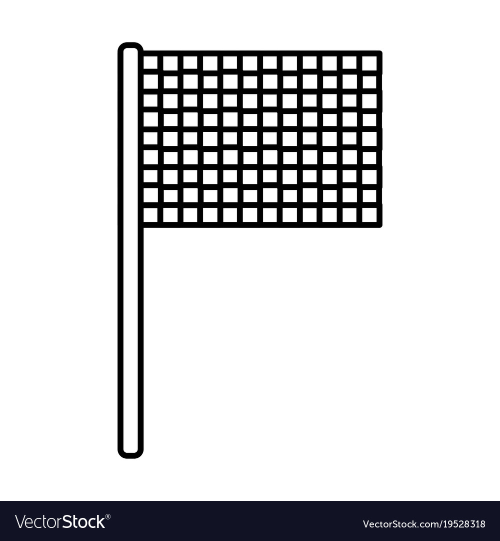Flag checkered icon image
