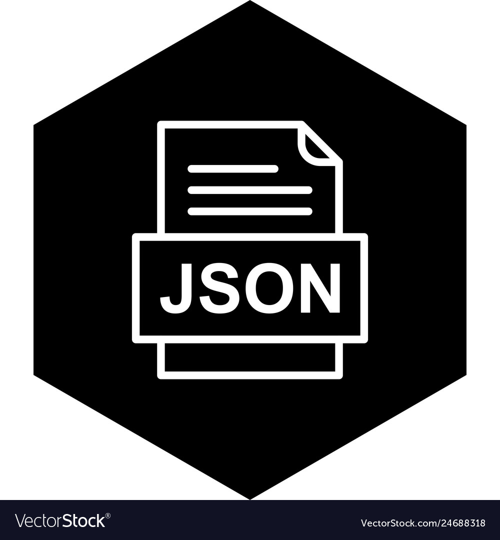 Json file document icon