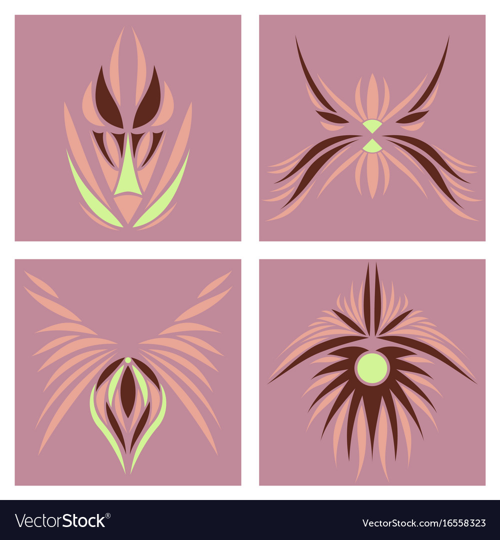 Assembly of oriental patterns