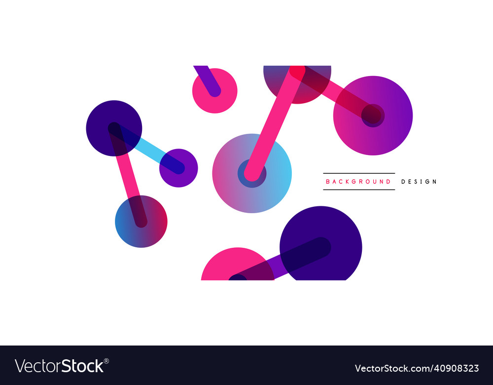 Network concept abstract background dots