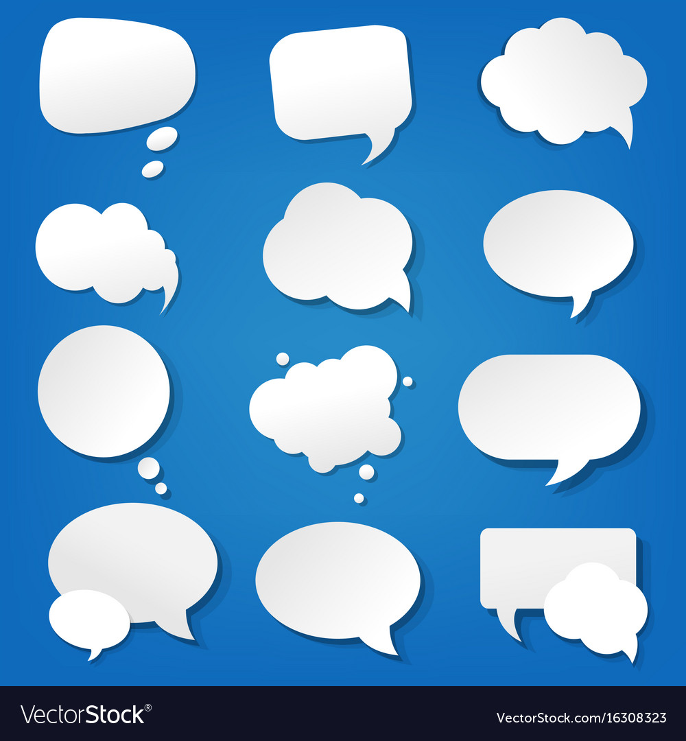 Speech bubble collection