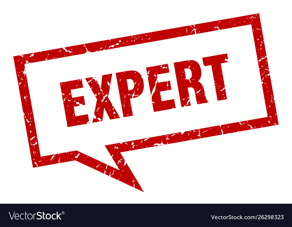 Speech Bubble - Expert Stamp