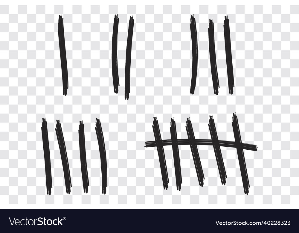 Tally Marks Count - Prison & Jail
