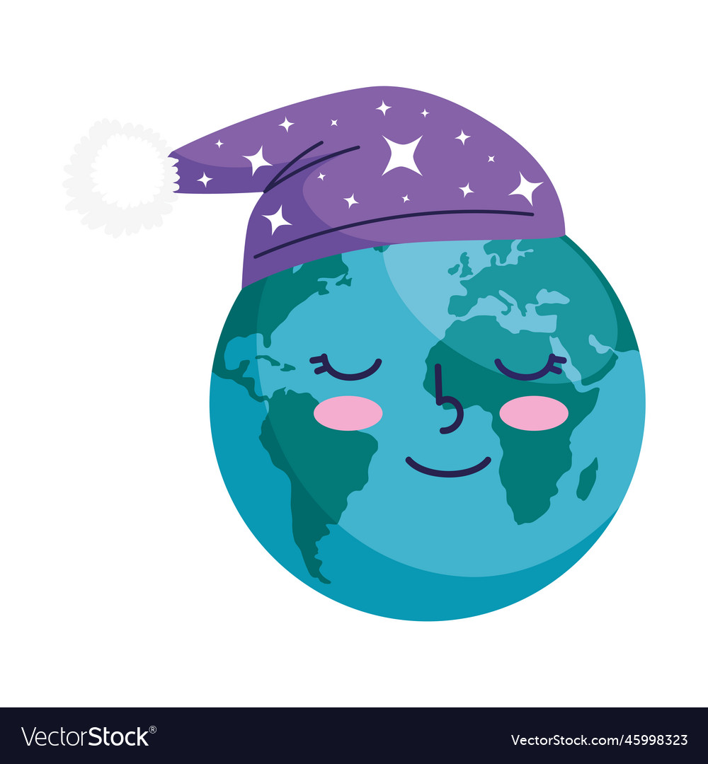 World planet sleeping