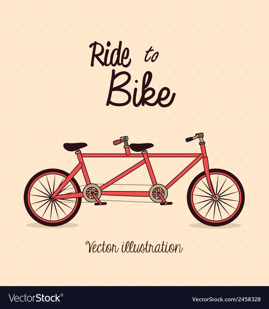 Bicycle design over pink background