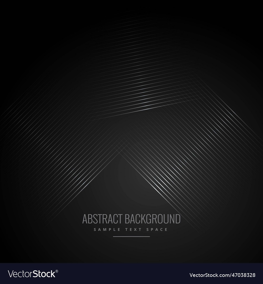 Black background with abstract diagonal lines