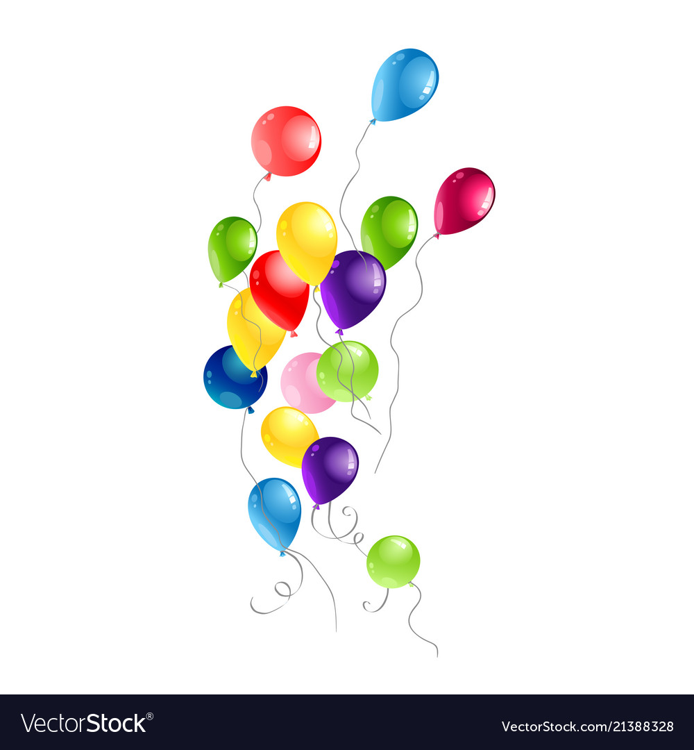 Colorful Balloons Celebration