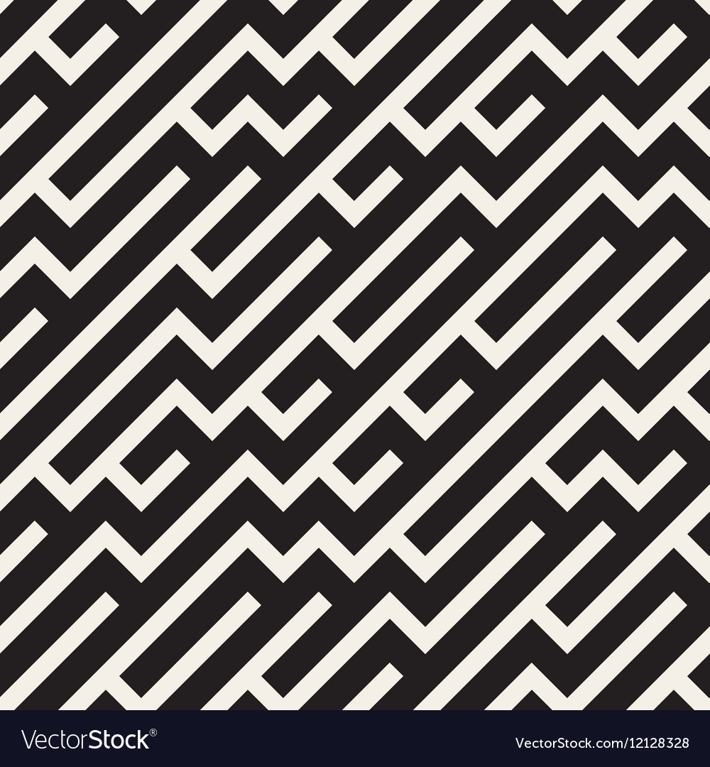 Intricate Maze Lines Pattern