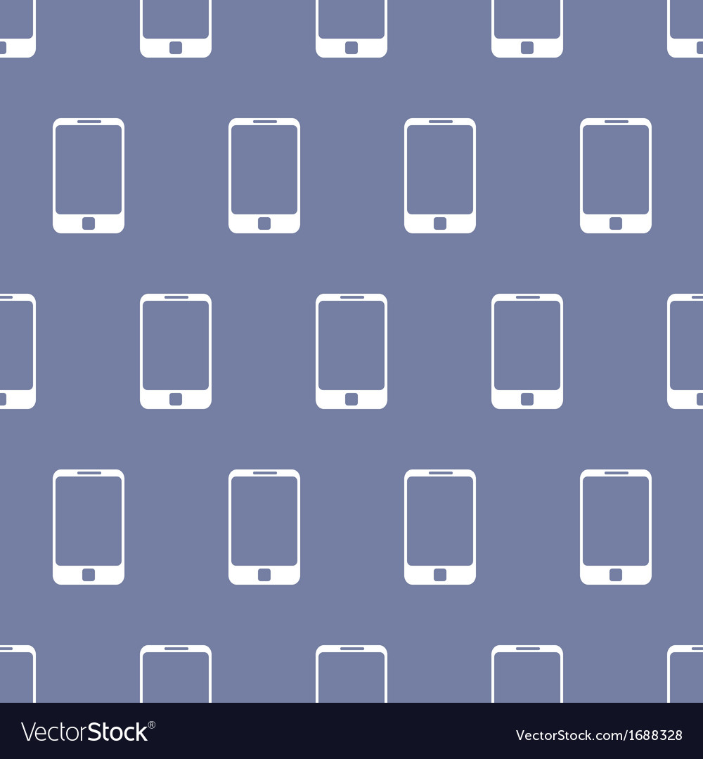 Modern Smartphone Pattern - Seamless Background