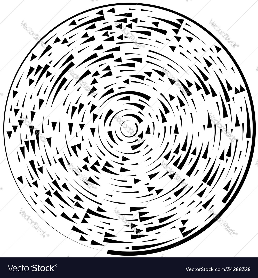 Radial Burst Abstract Lines