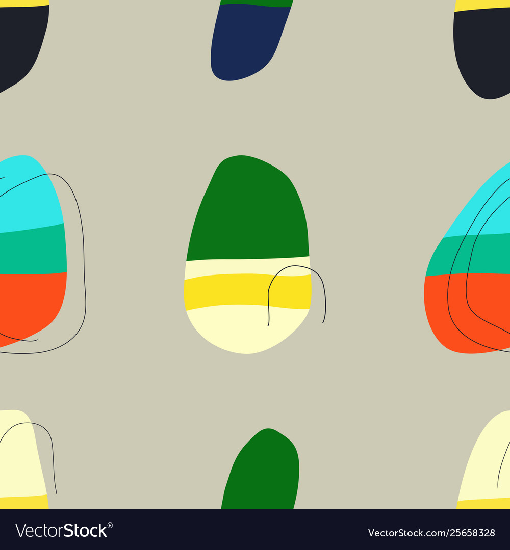 Seamless pattern background with abstract vector image Seamless pattern background with abstract