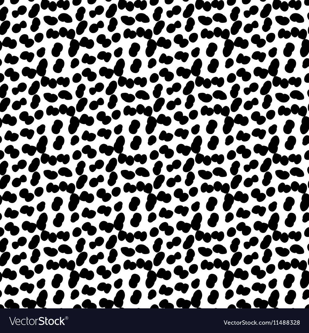 Seamless pattern with polka dot texture