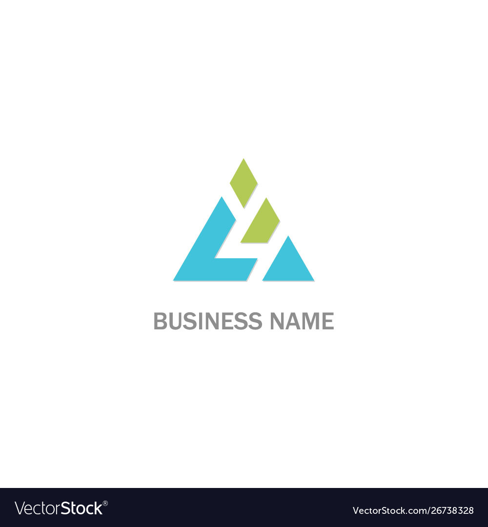 Triangle Logo Royalty Free Vector Image - Vectorstock