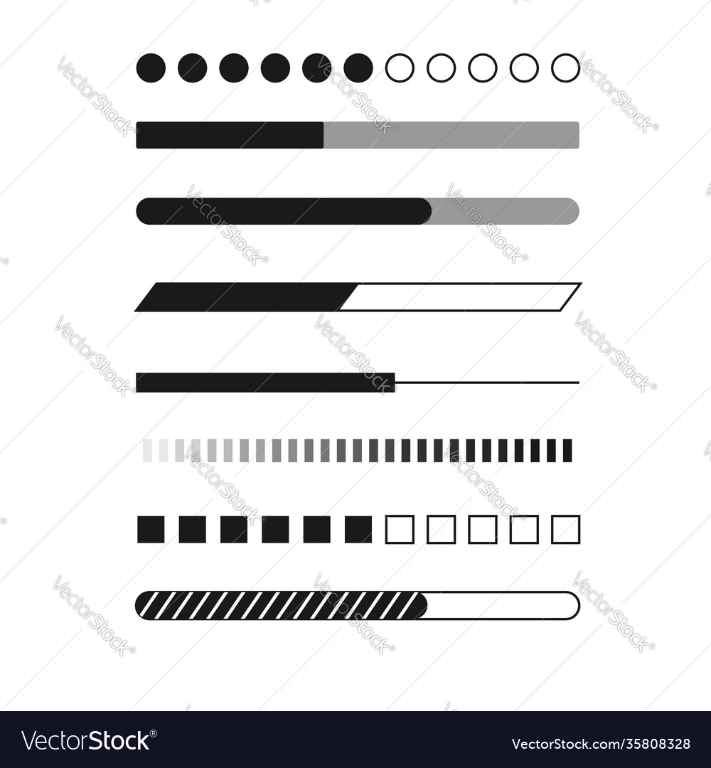 Web Progress Loader Interface laden Icon hoch vector image Web Progress Loader Interface laden Icon hoch