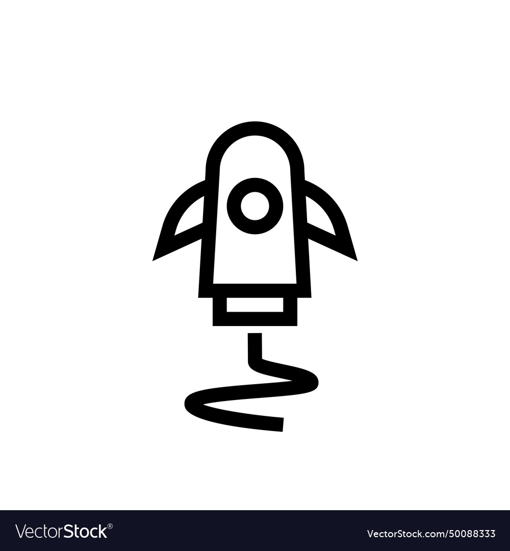 Effectivity key performance indicator icon vector image Effectivity key performance indicator icon