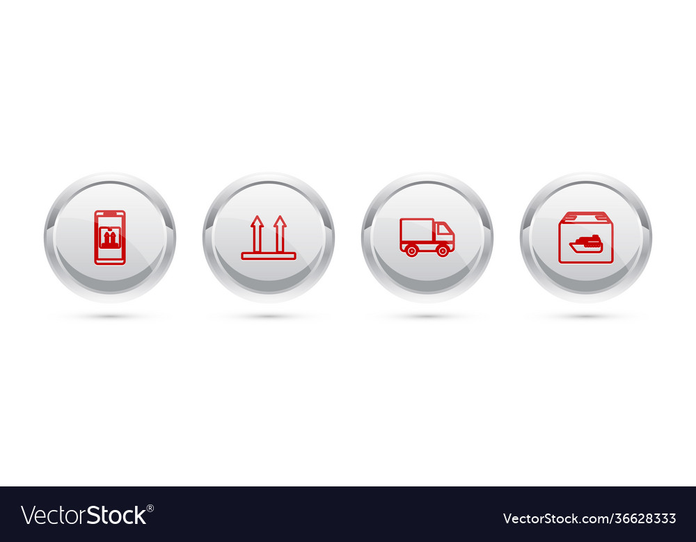Set line mobile with app tracking this side up