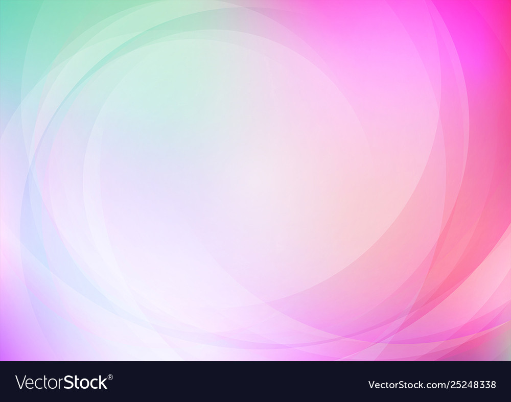 Curved abstract on colorful background