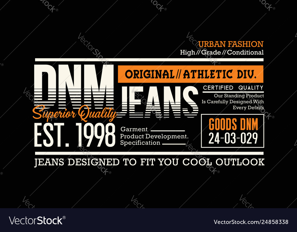 graphic design jeans