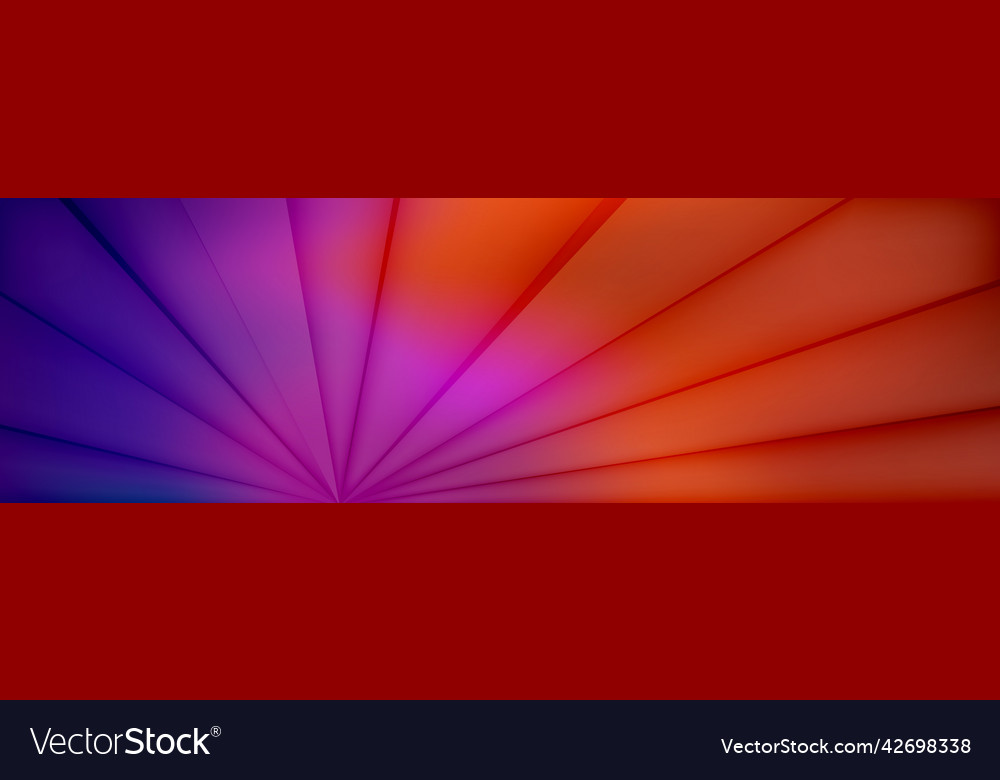Panoramic abstract web background colorful