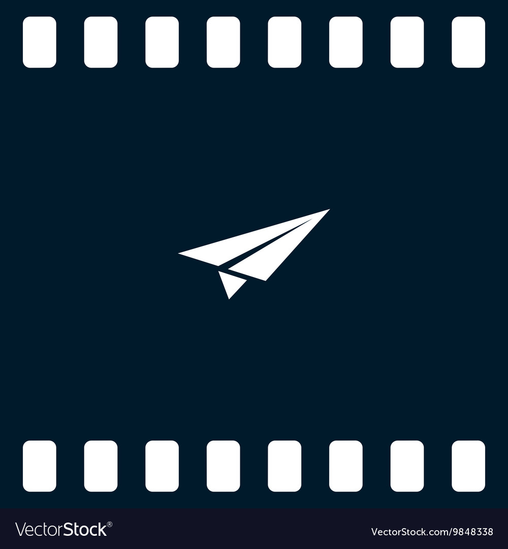 Paper airplane icon