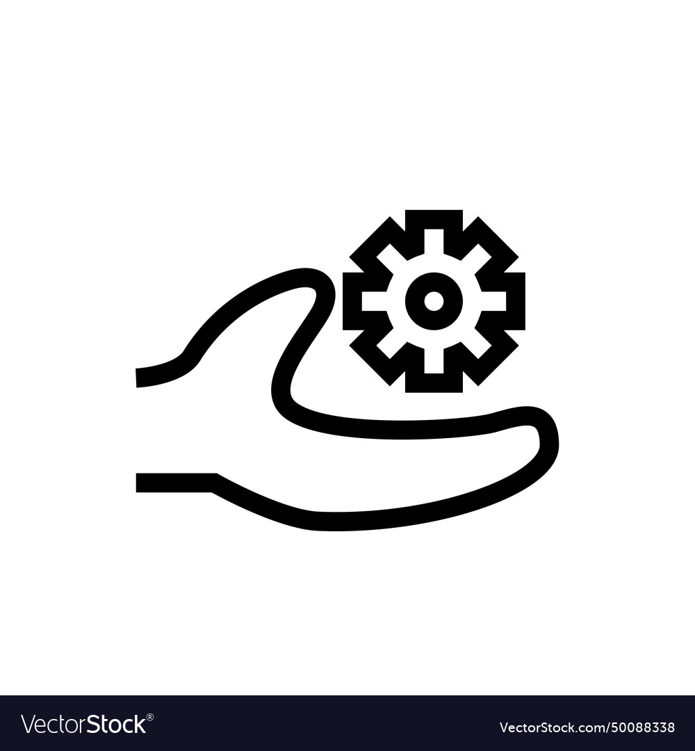 Skills key performance indicator icon with black Vector Image Skills key performance indicator icon with black
