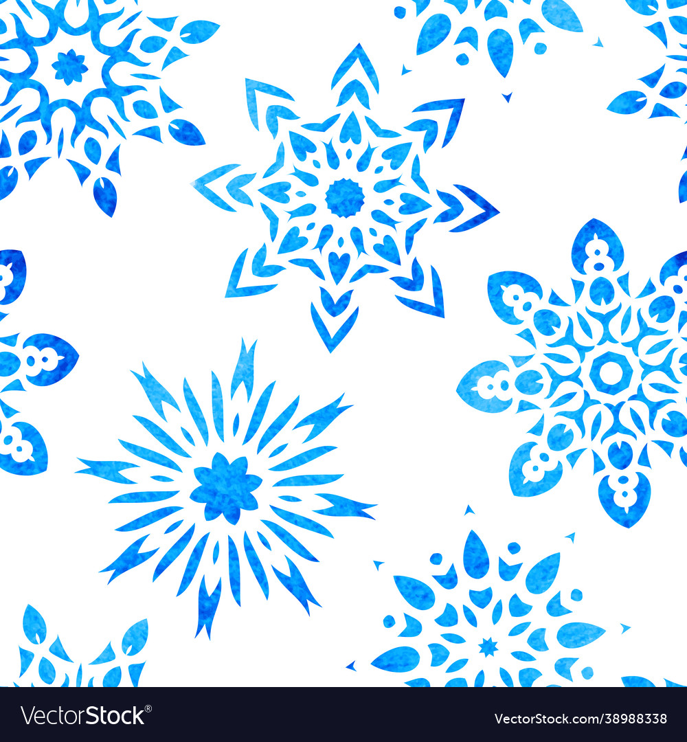 Snowflake Winter Pattern