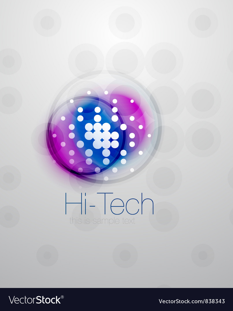 Abstract Sparkling Motion Background