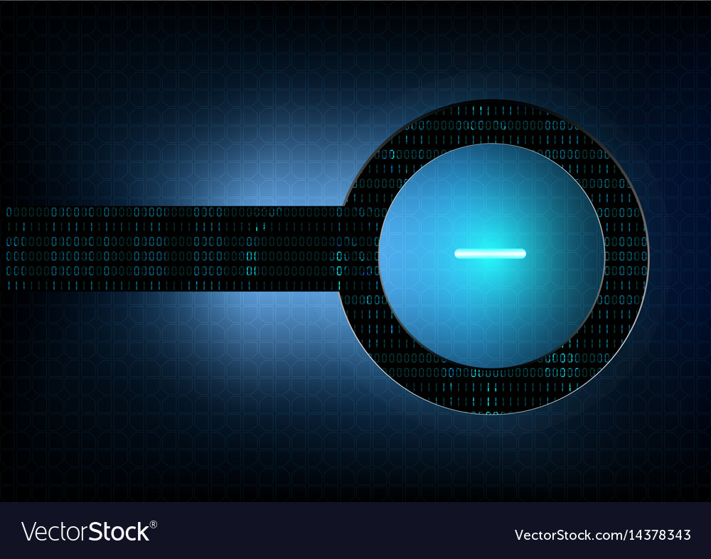 Abstract technological modern button background