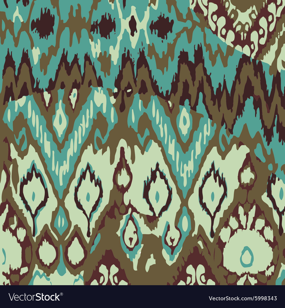 Colored ethnic print pattern abstract background