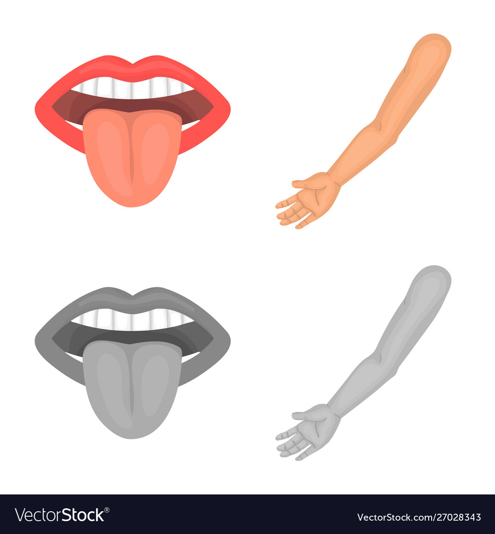 Design body and part sign set