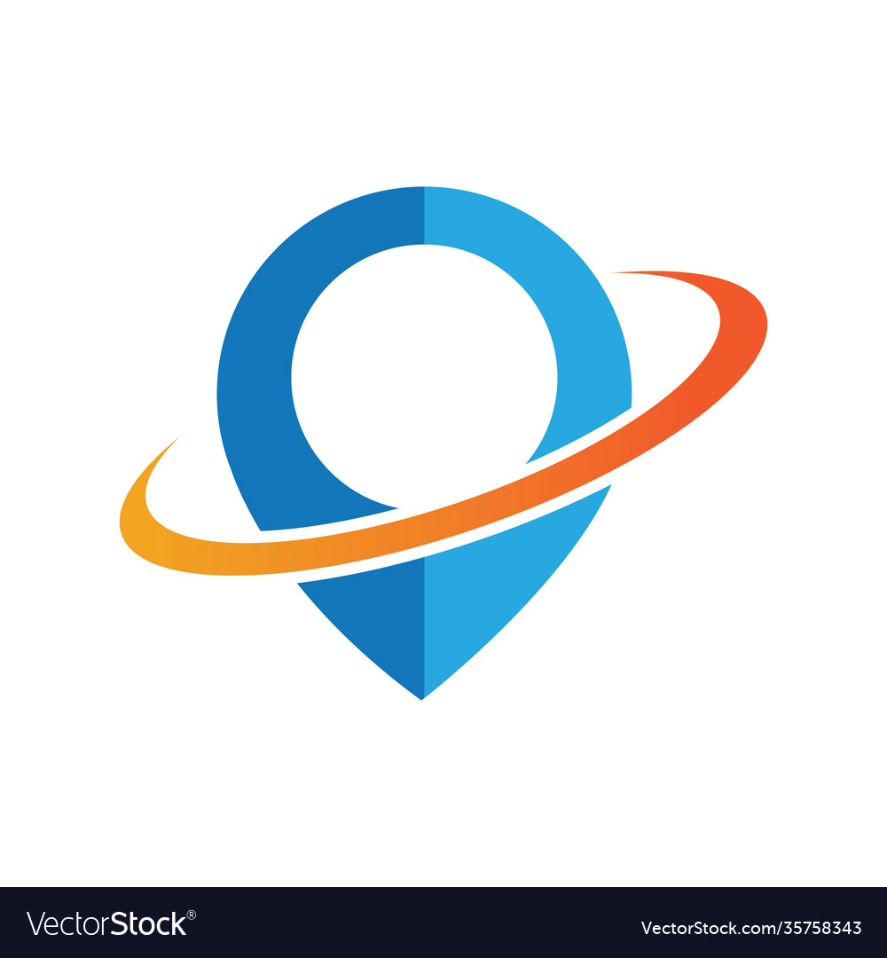Map point location pin icon for mapping Vector Image Map point location pin icon for mapping