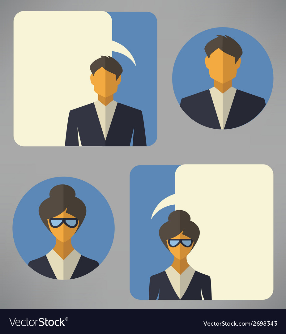 Office people Royalty Free Vector Image - VectorStock