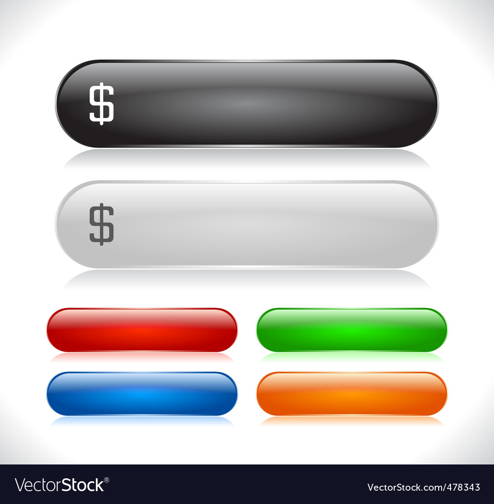Website menu buttons