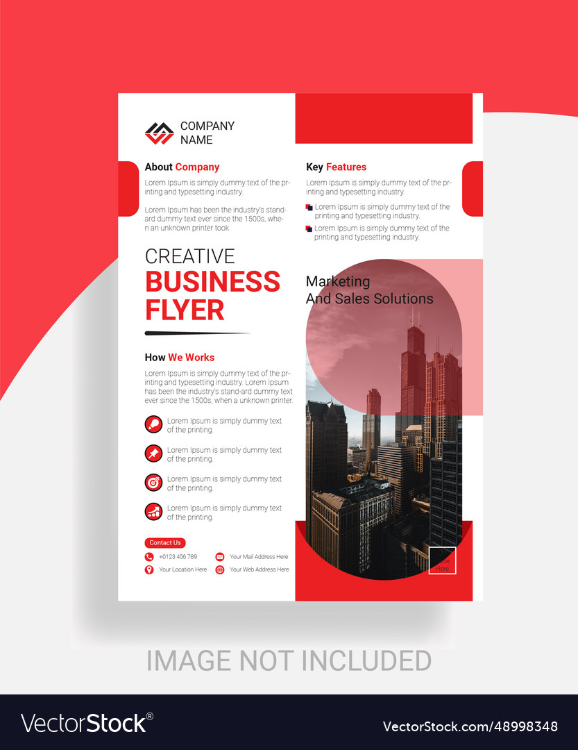 Corporate business flyer