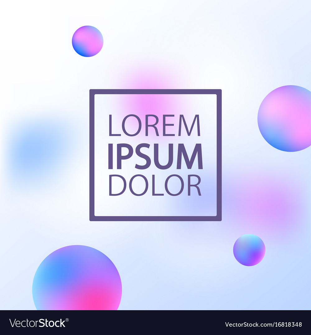 Greeting card with abstract background