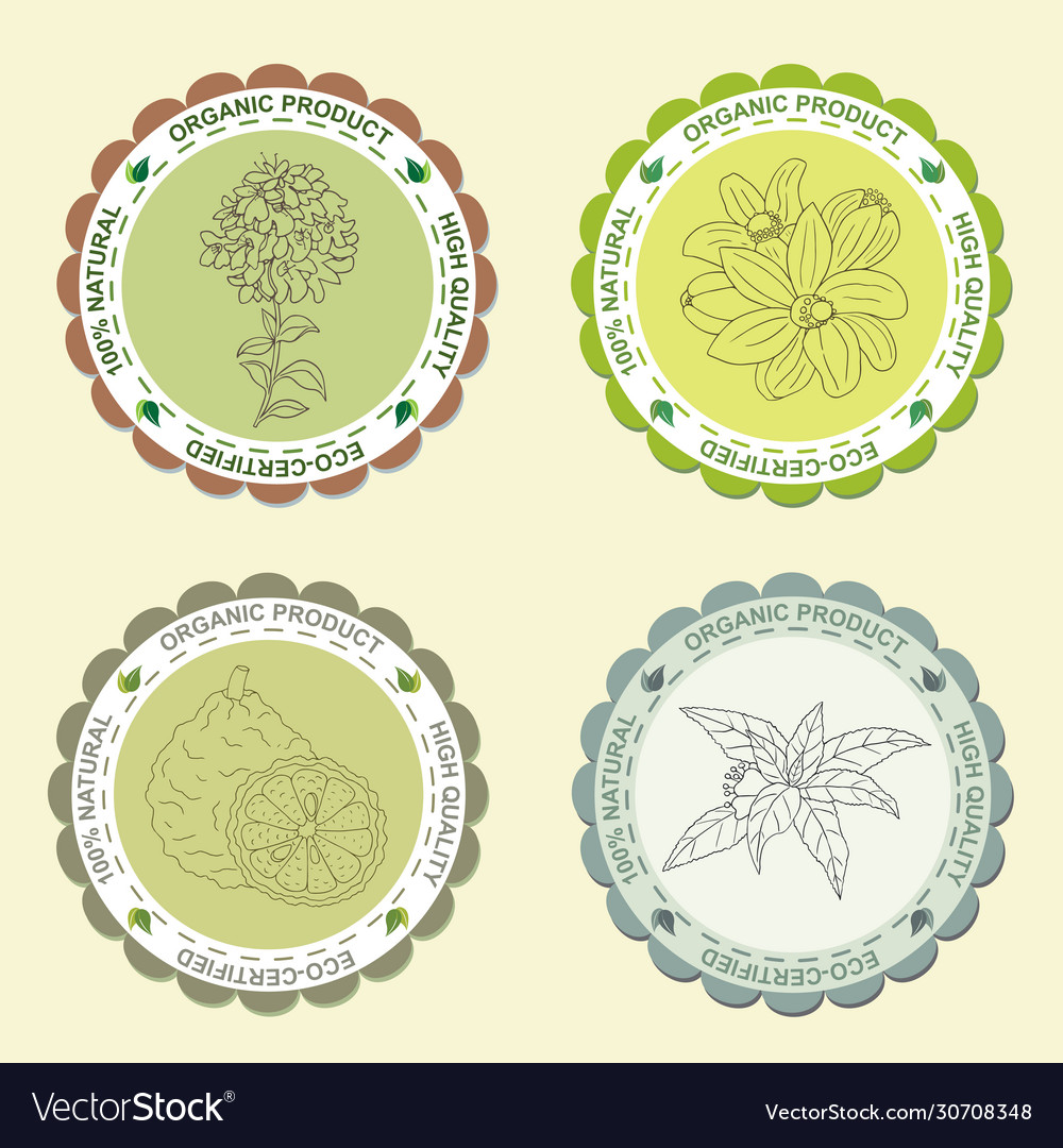 Label templates with different plants 3-02