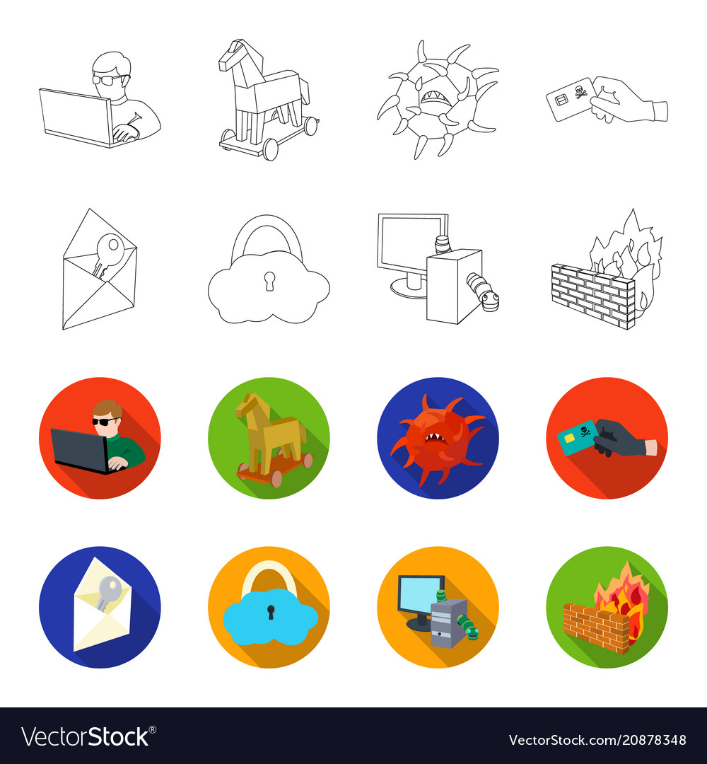 System Internet-Verbindungscode Hacker vector image System Internet-Verbindungscode Hacker